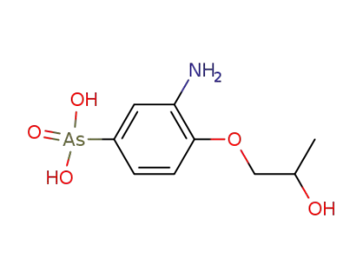 [3-アミノ-4-(2-ヒドロキシプロポキシ)フェニル]アルソン酸