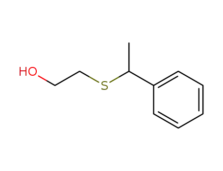 Molecular Structure of 90925-33-0 (2-[(1-phenylethyl)sulfanyl]ethanol)