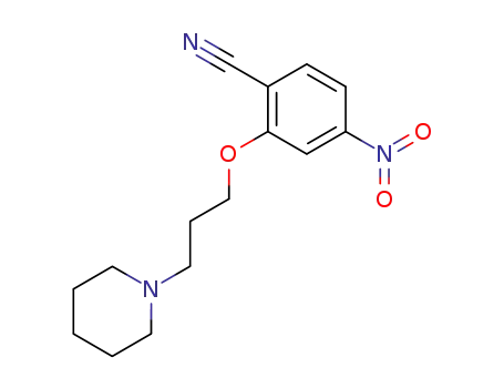4-nitro-2-(3-piperidino-propoxy)-benzonitrile