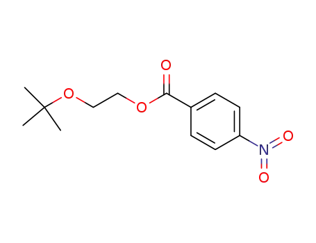 Molecular Structure of 112853-59-5 (Ethanol, 2-(1,1-dimethylethoxy)-, 4-nitrobenzoate)