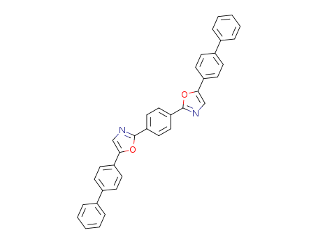 Oxazole,2,2'-(1,4-phenylene)bis[5-[1,1'-biphenyl]-4-yl- cas  494-67-7