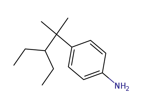 4-(2-ethyl-1,1-dimethyl-butyl)-aniline