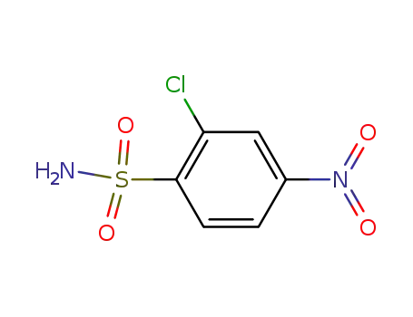 Molecular Structure of 31150-99-9 (2-chloro-4-nitrobenzenesulfonamide)