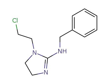 benzyl-[1-(2-chloro-ethyl)-4,5-dihydro-1<i>H</i>-imidazol-2-yl]-amine