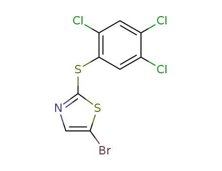 5-bromo-2-(2,4,5-trichloro-phenylsulfanyl)-thiazole