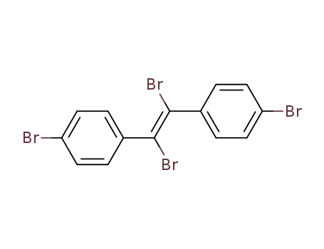 Benzene, 1,1'-(1,2-dibromo-1,2-ethenediyl)bis[4-bromo-, (E)-