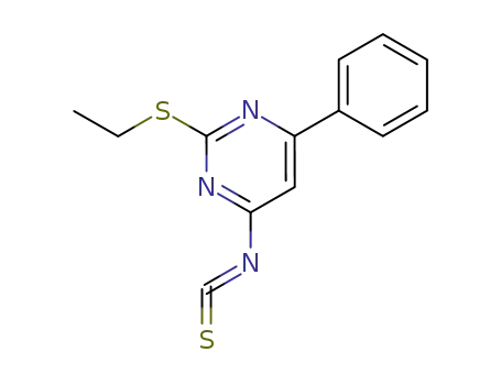 2-ethylmercapto-6-phenyl-pyrimidin-4-yl isothiocyanate