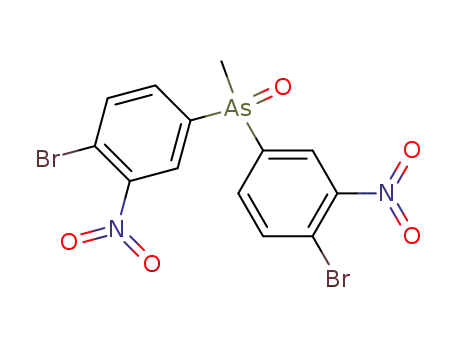 bis-(4-bromo-3-nitro-phenyl)-methyl-arsine oxide