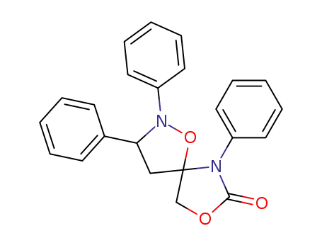 Molecular Structure of 52512-28-4 (2,3,6-Triphenyl-1,8-dioxa-2,6-diazaspiro[4.4]nonan-7-one)