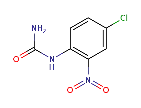 Molecular Structure of 7153-86-8 (4-Chloro-2-nitrophenylurea)