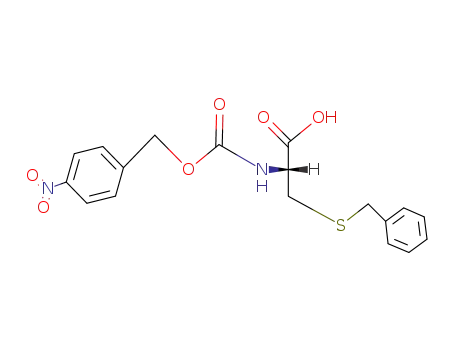 <i>S</i>-benzyl-<i>N</i>-(4-nitro-benzyloxycarbonyl)-L-cysteine