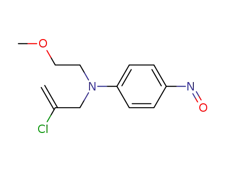 <i>N</i>-(2-chloro-allyl)-<i>N</i>-(2-methoxy-ethyl)-4-nitroso-aniline