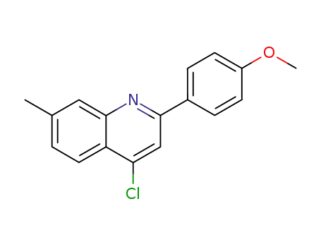 4-chloro-2-(4-methoxy-phenyl)-7-methyl-quinoline