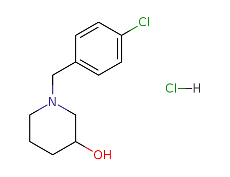 1-(4-chloro-benzyl)-piperidin-3-ol; hydrochloride
