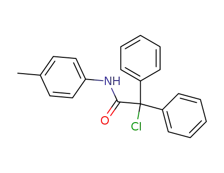 2-chloro-N-(4-methylphenyl)-2,2-diphenylacetamide