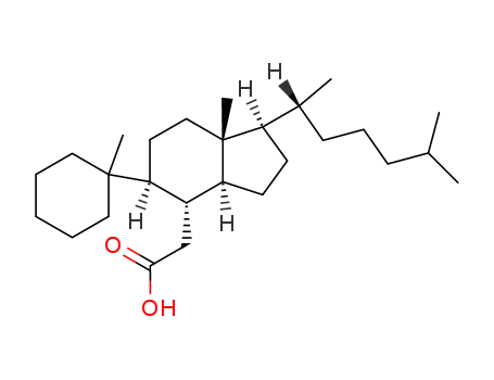 Molecular Structure of 26610-69-5 (5,6-seco-cholestan-6-oic acid)