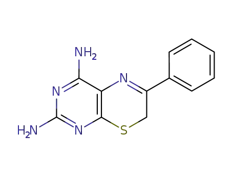 6-phenyl-7<i>H</i>-pyrimido[4,5-<i>b</i>][1,4]thiazine-2,4-diamine