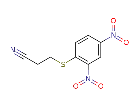 Propanenitrile, 3-[(2,4-dinitrophenyl)thio]-