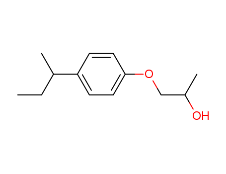 2-Propanol,1-[4-(1-methylpropyl)phenoxy]- cas  121-99-3