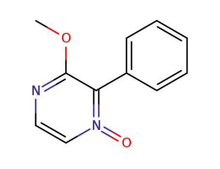Molecular Structure of 99984-69-7 (3-methoxy-2-phenyl-pyrazine-1-oxide)