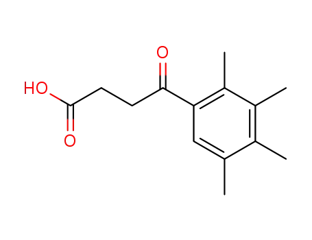 Molecular Structure of 874487-84-0 (4-oxo-4-(2,3,4,5-tetramethyl-phenyl)-butyric acid)