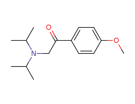 Ethanone, 2-[bis(1-methylethyl)amino]-1-(4-methoxyphenyl)-