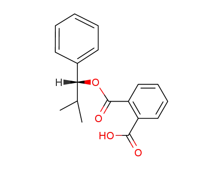 phthalic acid mono-((<i>R</i>)-2-methyl-1-phenyl-propyl ester)