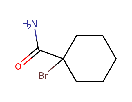 1-bromocyclohexane-1-carboxamide cas  7476-59-7