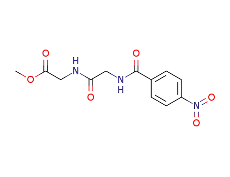 <i>N</i>-[<i>N</i>-(4-nitro-benzoyl)-glycyl]-glycine methyl ester