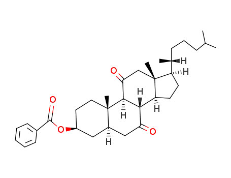 3β-benzoyloxy-5α-cholestane-7,11-dione