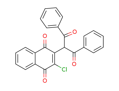 2-(1-benzoyl-2-oxo-2-phenyl-ethyl)-3-chloro-[1,4]naphthoquinone