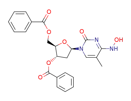 <i>O</i><sup>3'<sub>,<i>O</i></sub>5'</sup>-dibenzoyl-<i>N</i><sup>4</sup>-hydroxy-5-methyl-2'-deoxy-cytidine