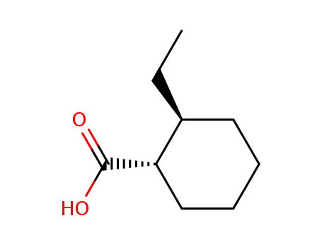 1t-Ethyl-cyclohexancarbonsaeure-(2r)