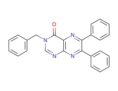 3-benzyl-6,7-diphenyl-3<i>H</i>-pteridin-4-one