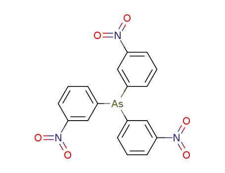 Molecular Structure of 5449-74-1 (tris(3-nitrophenyl)arsane)