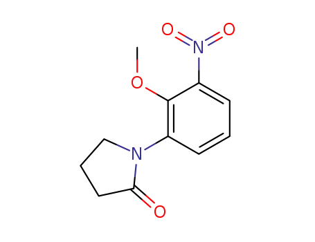 1-(2-methoxy-3-nitro-phenyl)-pyrrolidin-2-one
