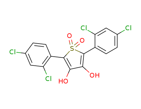 3,4-Thiophenediol,2,5-bis(2,4-dichlorophenyl)-, 1,1-dioxide cas  5323-59-1