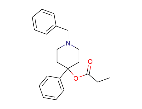 1-Benzyl-4-phenyl-4-(propionyloxy)piperidine