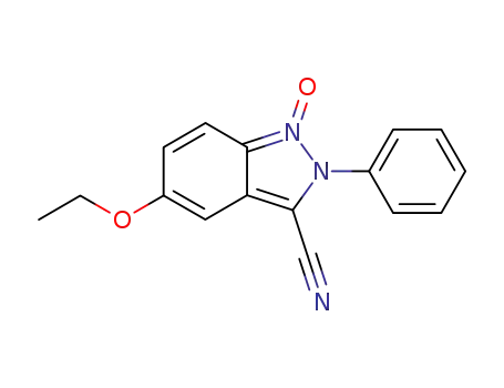 5-ethoxy-1-oxy-2-phenyl-2<i>H</i>-indazole-3-carbonitrile