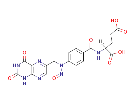 L-Glutamic acid, N-(4-(nitroso((1,2,3,4-tetrahydro-2,4-dioxo-6-pteridinyl)methyl)amino)benzoyl)-(9CI)