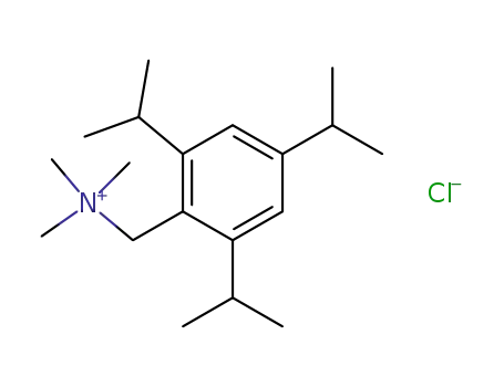 trimethyl-(2,4,6-triisopropyl-benzyl)-ammonium; chloride