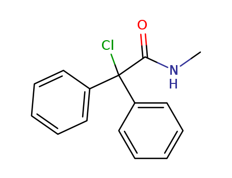 2-chloro-N-methyl-2,2-diphenyl-acetamide cas  7505-87-5