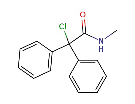2-chloro-N-methyl-2,2-diphenylacetamide