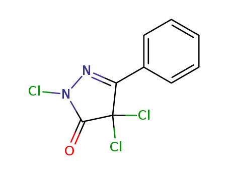 2,4,4-trichloro-5-phenyl-2,4-dihydro-pyrazol-3-one