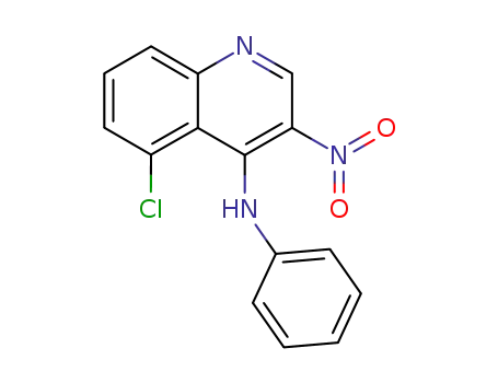 (5-chloro-3-nitro-[4]quinolyl)-phenyl-amine