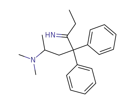 Hexylamine, 3,3-diphenyl-4-imino-N,N,1-trimethyl-