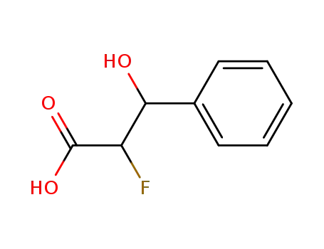 2-fluoro-3-hydroxy-3-phenyl-propionic acid