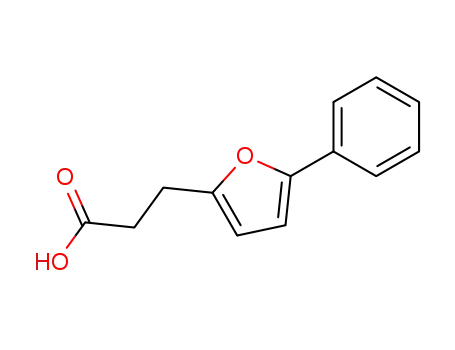 Molecular Structure of 3465-61-0 (3-(5-PHENYL-2-FURYL)PROPANOIC ACID)