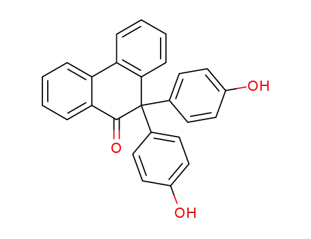 10,10-bis-(4-hydroxy-phenyl)-10<i>H</i>-phenanthren-9-one