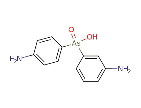 Molecular Structure of 6973-89-3 ((3-aminophenyl)(4-aminophenyl)arsinic acid)